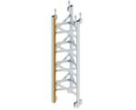 Sloup ocelový GEDA UNI-X-MAST – 1,5 m