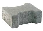 Dlažba zámková AZ BETON Behaton 6cm strojová šedá – 198 × 162 × 60 mm