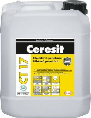 Penetrace hloubková Ceresit CT 17 – 10 l