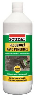 Penetrace hloubková Soudal Nano – 5 kg