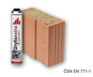 Cihla Porotherm 30 T Profi Dryfix 1/2 P8 – 123×300×249 mm