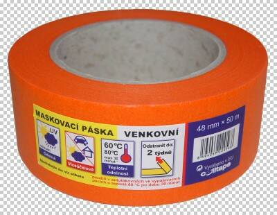 Páska maskovací orange 4532 – 38 mm × 50 m