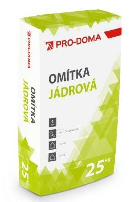 Omítka jádrová ruční 4 mm PRO-DOMA – 25 kg