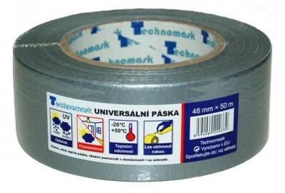 Páska univerzální Nero – 48 mm × 50 m