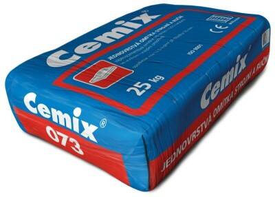 Omítka jednovrstvá Cemix 073 – 25 kg