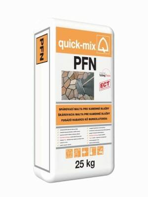 Malta ke spárování dlažby QUICK-MIX PFN šedá – 25 kg