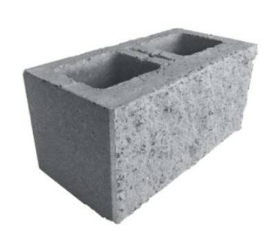 Tvarovka plotová PRESBETON Face Block HX 2/19 B přírodní – 390 × 195 × 190 mm