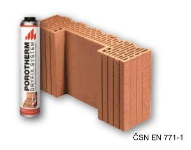 Cihla Porotherm 44 EKO+ Profi Dryfix 1/2 K P8 – 125×440×249 mm