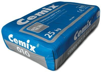 Potěr cementový Cemix 010 20 MPa 4 mm – 25 kg